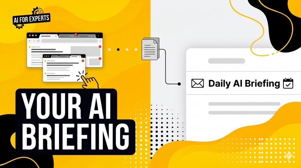 Creating an AI news briefing