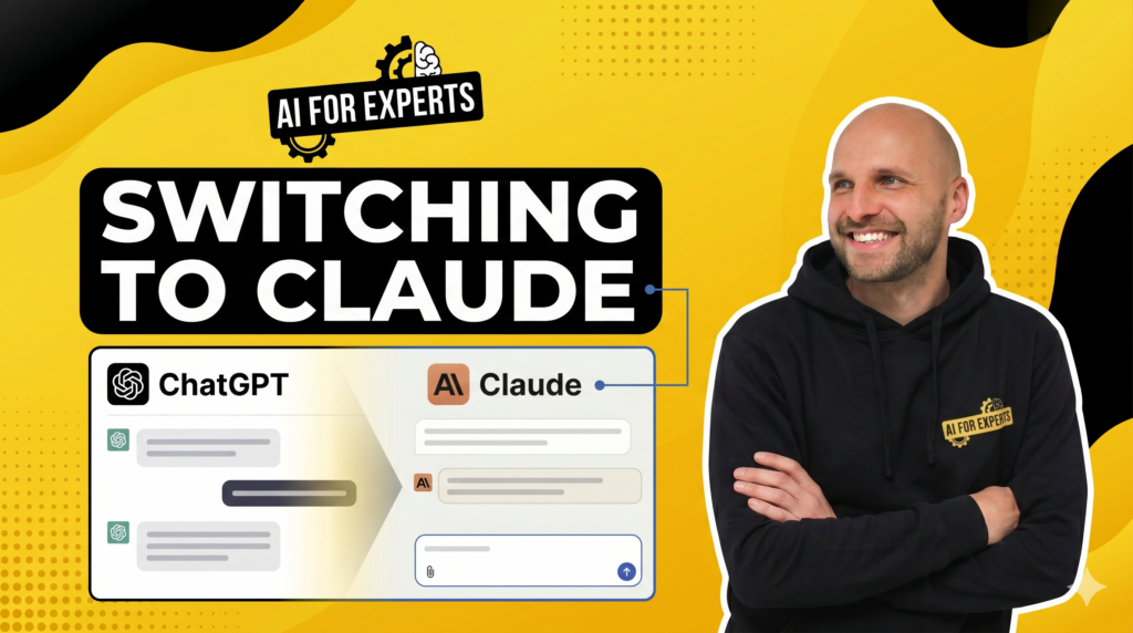 How to switch from Chat GPT to Claude (a walkthrough for experts)