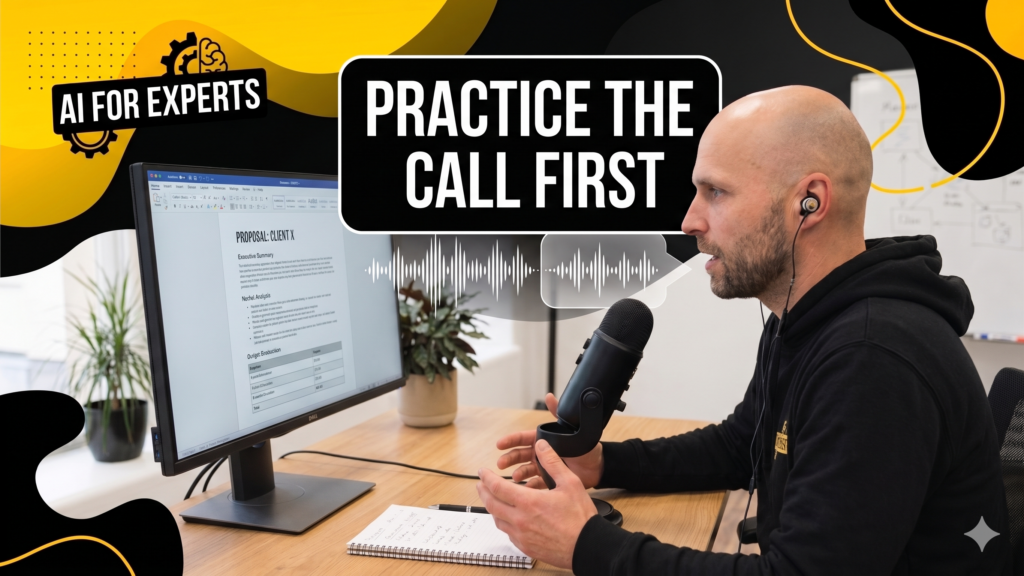 How to Practise a Difficult Client Call Before It Happens (Using ChatGPT’s Voice Mode)